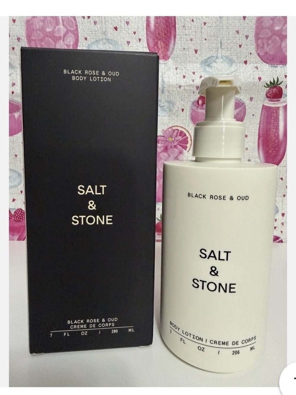 Salt & Stone Black Rose & Oud Body Lotion